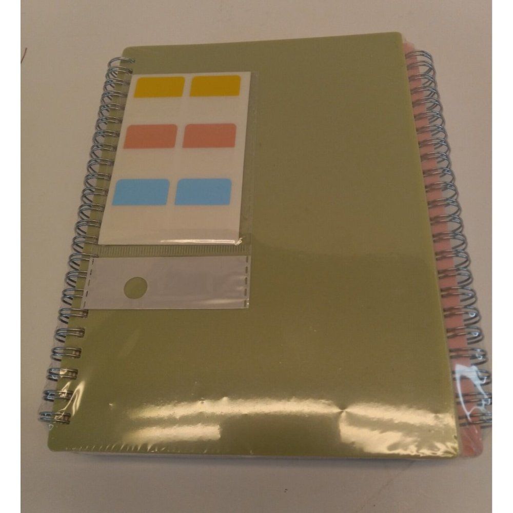 Sunee 4 Pack A5 Dot Grid Paper Notebook, 80 Sheets Spiral Bound NEW sealed